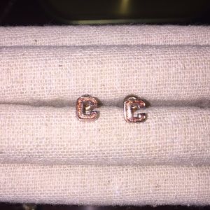 Coach “C” Earrings